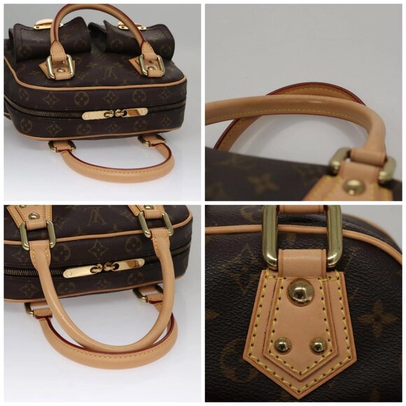 LOUIS VUITTON Monogram Manhattan PM Hand Bag M40026 LV Auth FF5979SAV - Picture 16 of 16